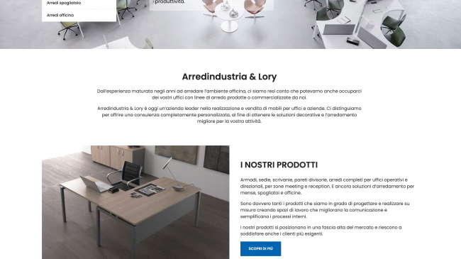 Arredindustria & Lory: soluzioni personalizzate per ogni ambiente di lavoro