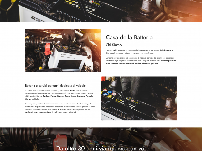 Casa della Batteria: mai più senza carica